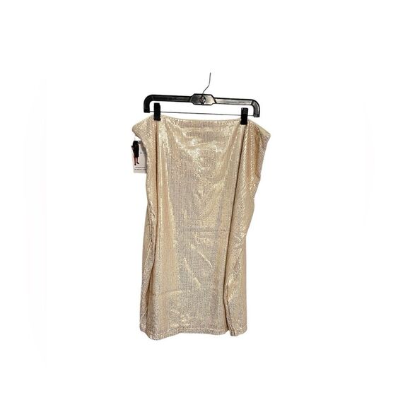 NWT Gold Sequin Skirt Sz XL (16-18) - Picture 2 of 8